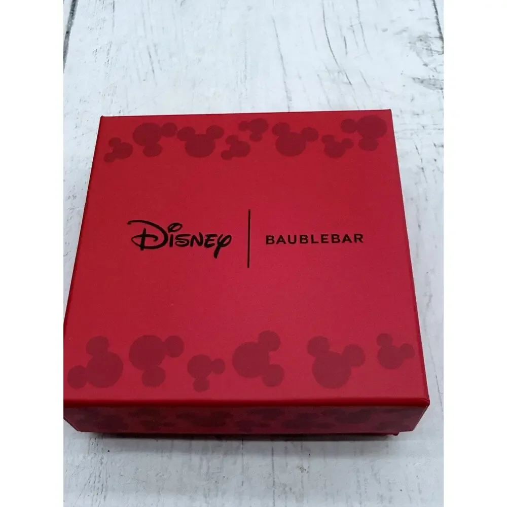 Disney Baublebar Set 3 Christmas Sweater Tree Ornament Earrings NEW in Box